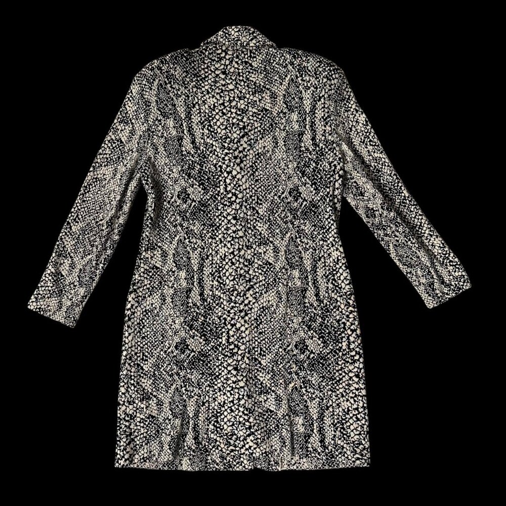 Vintage St John Collection Santana Knit Jacket Snakeskin Print Blazer Size 6 USA - Picture 3 of 12